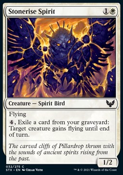 Stonerise Spirit - Strixhaven: School of Mages (Common) [STX-32] Hoofdafbeelding