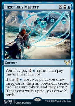 Ingenious Mastery - Strixhaven: School of Mages (Rare) [STX-44] Hoofdafbeelding