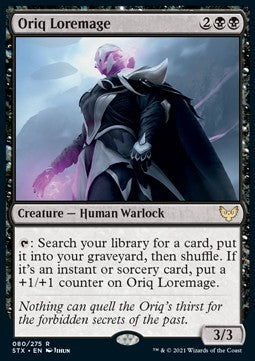 Oriq Loremage - Strixhaven: School of Mages (Rare) [STX-80] Hover Image