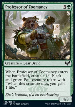 Professor of Zoomancy - Strixhaven: School of Mages (Common) [STX-140] Hoofdafbeelding