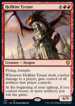 Hellkite Tyrant - Commander: Strixhaven (Mythic) [C21-172] Hauptbild