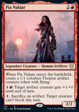 Pia Nalaar - Commander: Strixhaven (Rare) [C21-177] Imagen principal del producto