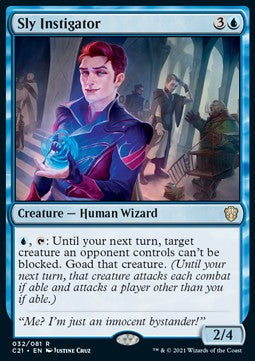 Sly Instigator - Commander: Strixhaven (Rare) [C21-32] Hauptbild