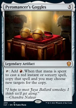 Pyromancer's Goggles - Commander: Strixhaven (Mythic) [C21-259] Hauptbild