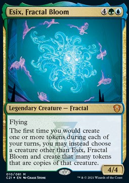 Esix, Fractal Bloom - Commander: Strixhaven (Mythic) [C21-10] Hauptbild