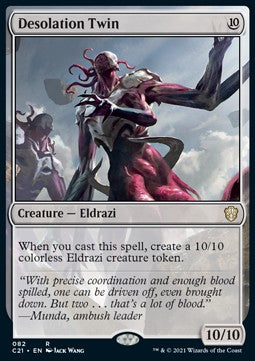 Desolation Twin - Commander: Strixhaven (Rare) [C21-82] Hauptbild