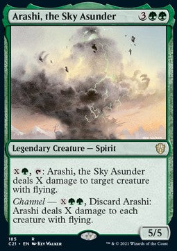Arashi, the Sky Asunder - Commander: Strixhaven (Rare) [C21-185] Hover Image