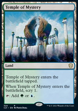 Temple of Mystery - Commander: Strixhaven (Rare) [C21-324] Hauptbild