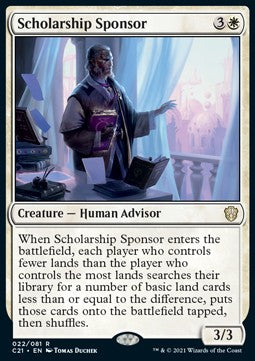 Scholarship Sponsor - Commander: Strixhaven (Rare) [C21-22] Hauptbild