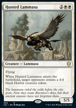 Hunted Lammasu - Commander: Strixhaven (Rare) [C21-94] Hauptbild