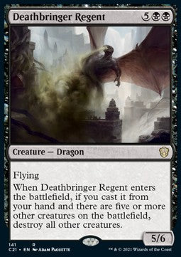 Deathbringer Regent - Commander: Strixhaven (Rare) [C21-141] Hauptbild
