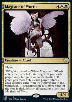 Magister of Worth - Commander: Strixhaven (Rare) [C21-223]