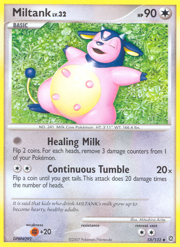 Miltank Lv.32 – Secret Wonders 55 – Pokémon TCG single card Hoofdafbeelding