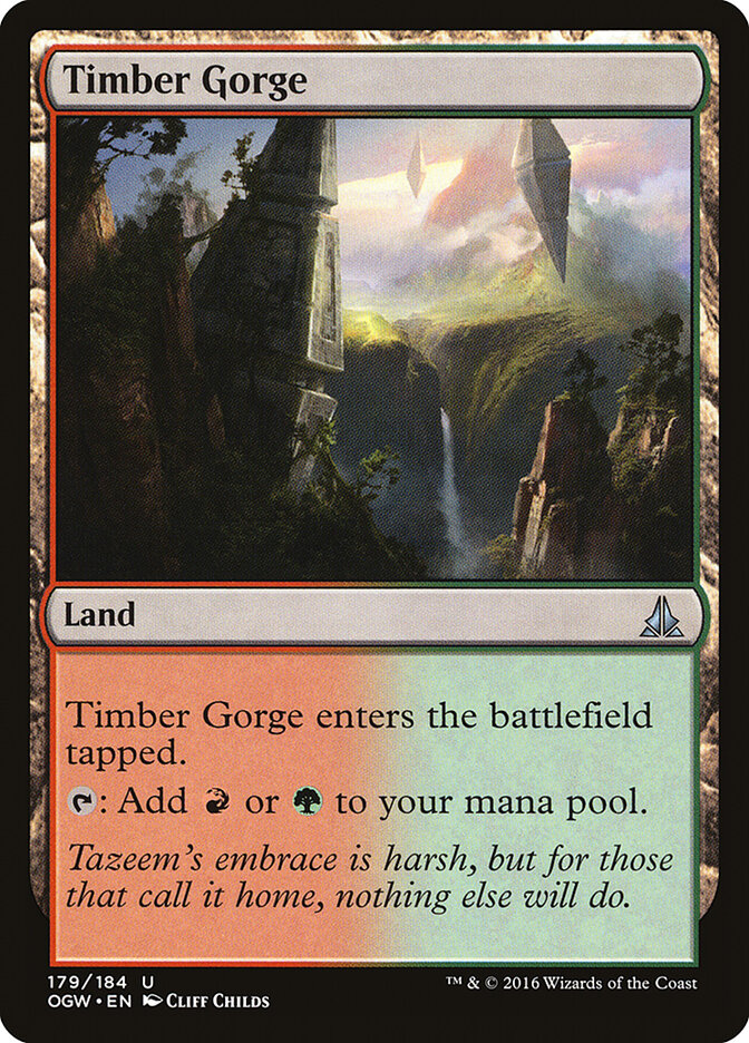 Timber Gorge - Oath of the Gatewatch (Uncommon) [OGW-179]