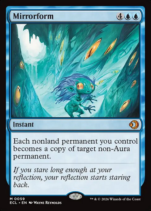 Mirrorform – Lorwyn Eclipsed (ECL-59) Magic: The Gathering card