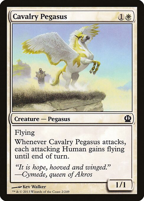 Cavalry Pegasus – Theros (THS-2) Magic: The Gathering card