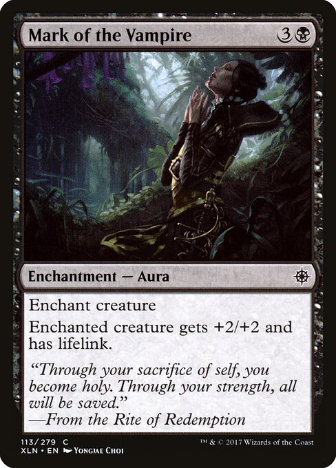 Mark of the Vampire – Ixalan (XLN-113) Magic: The Gathering card | LC-REM-20260804-15150877114700-55fec80c-81d5-4d3b-bc07-6fc6c2513ef8