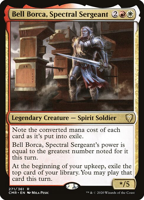 Bell Borca, Spectral Sergeant – Commander Legends (CMR-271) Magic: The Gathering card