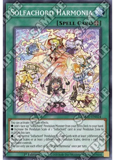 Solfachord Harmonia — Ancient Guardians (ANGU-024) Yu-Gi-Oh! card Immagine principale del prodotto