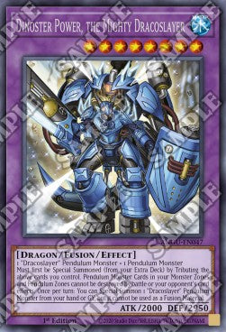 Dinoster Power, the Mighty Dracoslayer - Ancient Guardians (Rare) [ANGU-047] Hover Image