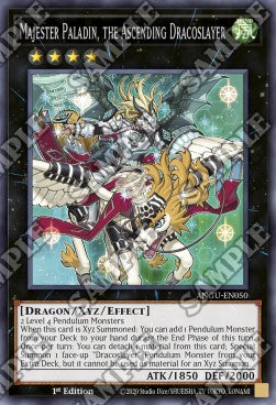 Majester Paladin, the Ascending Dracoslayer - Ancient Guardians (Rare) [ANGU-050] Hover Image