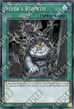 Viper's Rebirth - Ancient Guardians (Rare) [ANGU-053] Hover Image