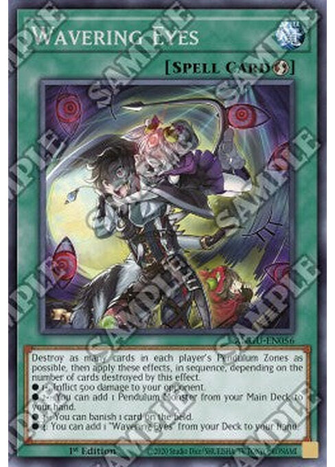 Wavering Eyes — Ancient Guardians (ANGU-056) Yu-Gi-Oh! card Immagine principale del prodotto