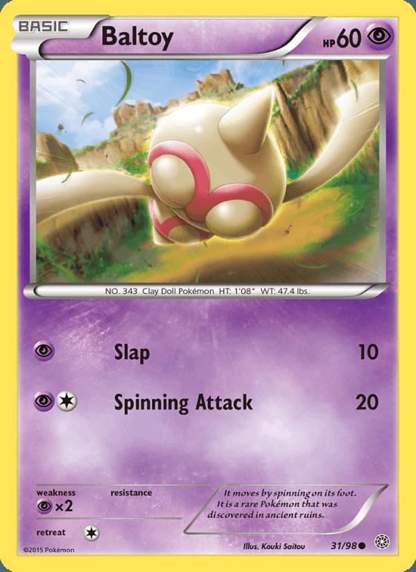 Baltoy - Bandit Ring (Common) [XY7-031] Main image