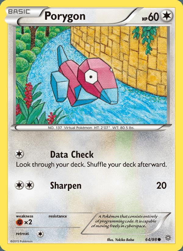 Porygon - Bandit Ring (Common) [XY7-064] Main image