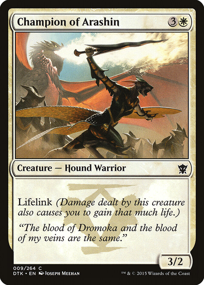 Champion of Arashin - Dragons of Tarkir (Common) [DTK-9]