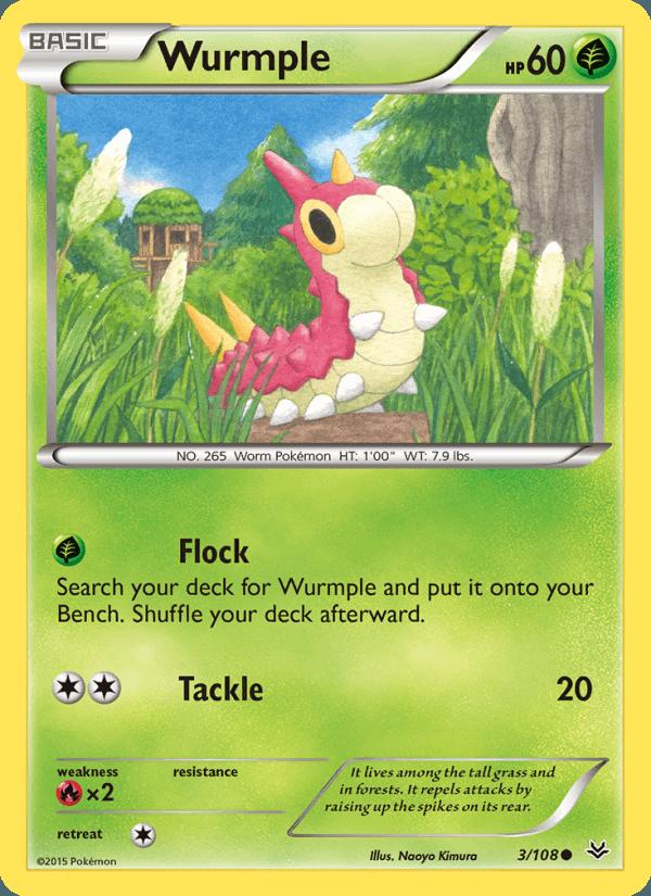 Wurmple - Emerald Break (Common) [XY6-003] Main image