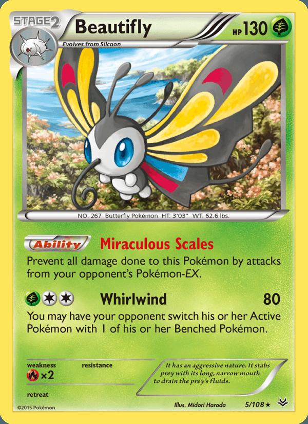 Beautifly - Emerald Break (Rare) [XY6-005] Main image
