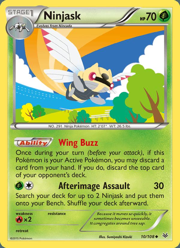 Ninjask - Emerald Break (Common) [XY6-010] Main image