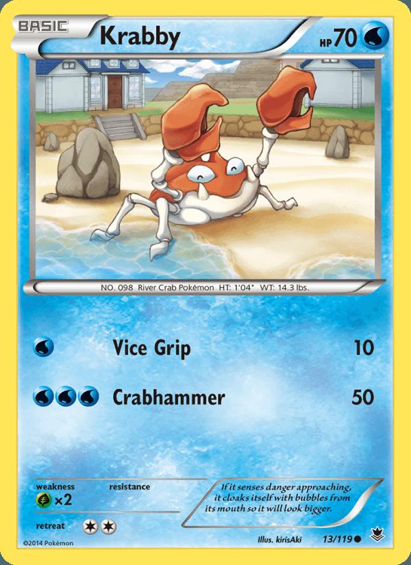 Krabby - Phantom Gate (Common) [XY4-013] Immagine principale del prodotto