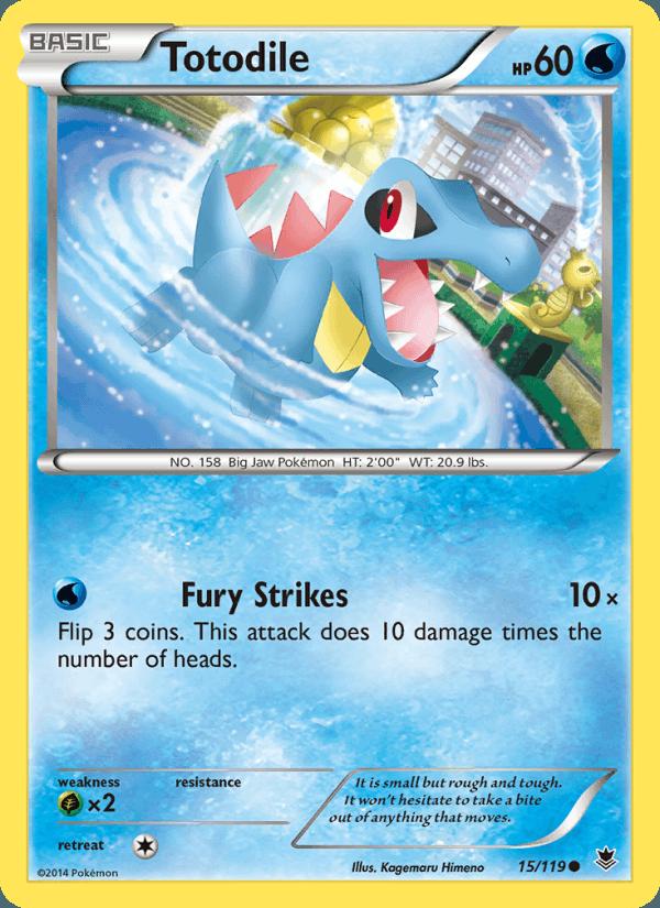 Totodile - Phantom Gate (Common) [XY4-015] Hoofdafbeelding