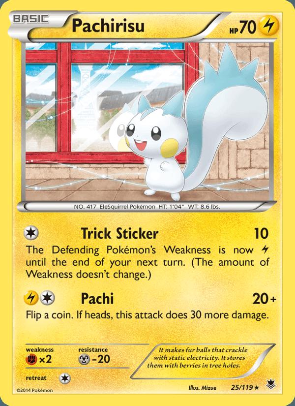 Pachirisu - Phantom Gate (Uncommon) [XY4-025] Immagine principale del prodotto