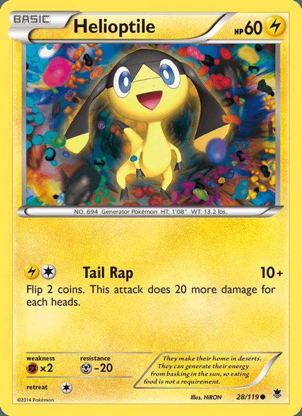 Helioptile - Phantom Gate (Common) [XY4-028] Immagine principale del prodotto