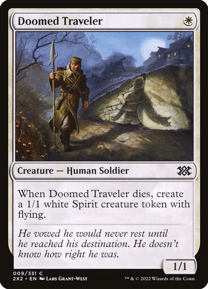 Doomed Traveler - Double Masters 2022 (Common) [2X2-9]