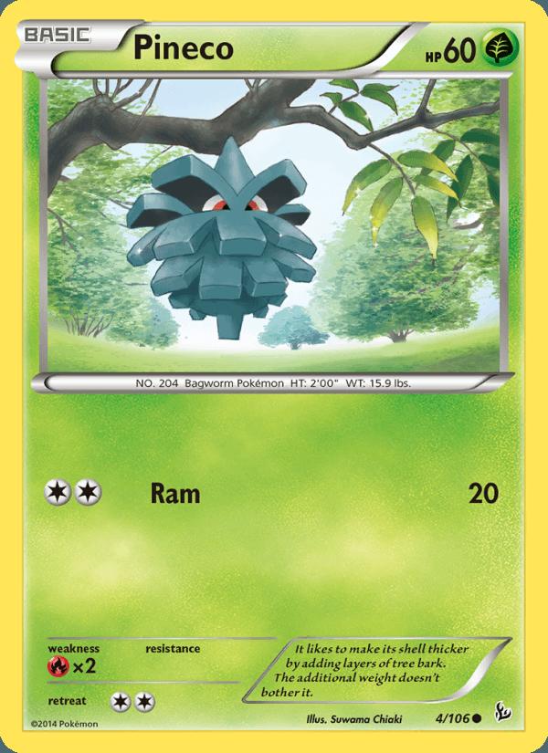 Pineco - Wild Blaze (Common) [XY2-004] Immagine principale del prodotto