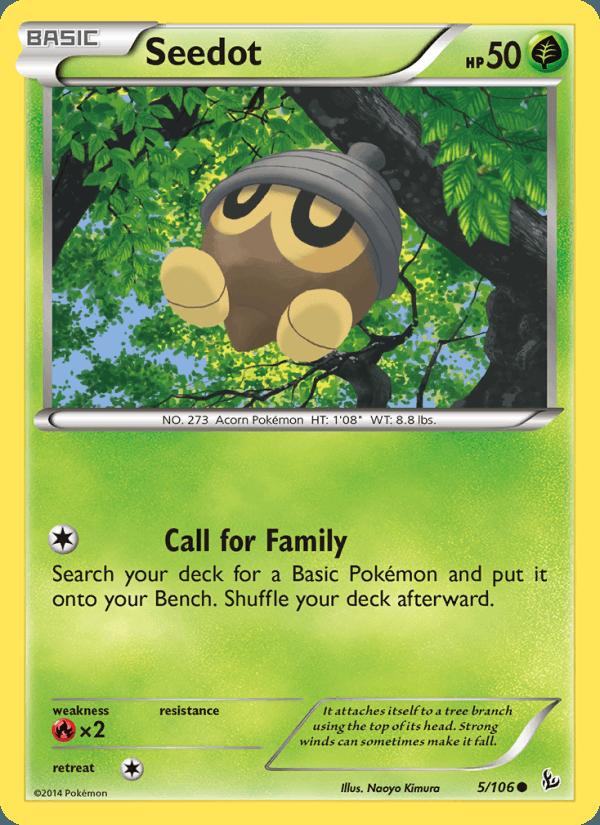 Seedot - Wild Blaze (Common) [XY2-005] Immagine principale del prodotto