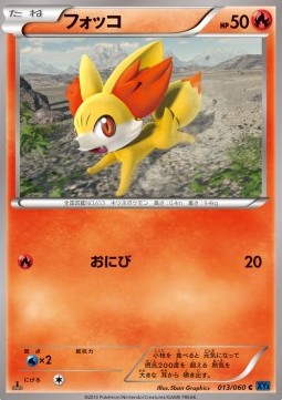 Fennekin - Collection X (Common) [XY1x-013] Hauptbild