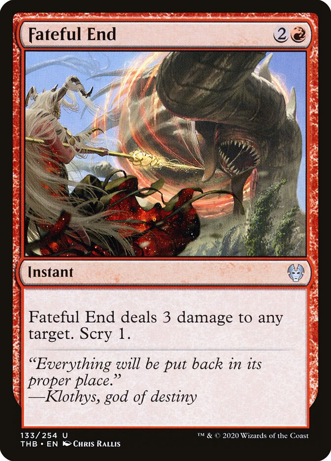 Fateful End - Theros Beyond Death (Uncommon) [THB-133]