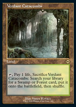 Verdant Catacombs (V.1) - Modern Horizons 2: Extras (Rare) [XMH2-440] Main image