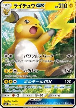 Raichu GX - GX Starter Decks (Fixed) [smH-033] Hover Image