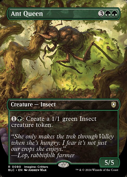 Ant Queen – Bloomburrow Commander (BLC-80) Magic: The Gathering card | LC-REM-20260804-15151594275148-565438a2-3b2f-4bfa-9af0-69fbcbcef99d Hauptbild