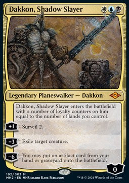 Dakkon, Shadow Slayer - Modern Horizons 2 (Mythic) [MH2-192] Hoofdafbeelding
