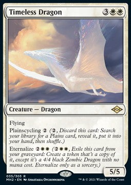 Timeless Dragon - Modern Horizons 2 (Rare) [MH2-35] Main image