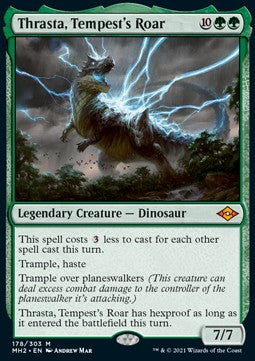 Thrasta, Tempest's Roar - Modern Horizons 2 (Mythic) [MH2-178] Hauptbild