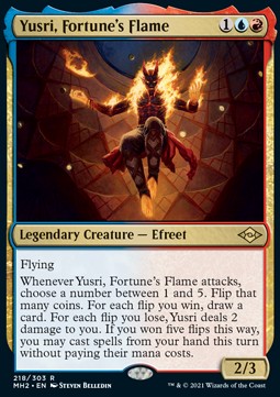 Yusri, Fortune's Flame - Modern Horizons 2 (Rare) [MH2-218] Main image