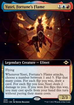 Yusri, Fortune's Flame - Modern Horizons 2: Extras (Rare) [XMH2-468] Main image